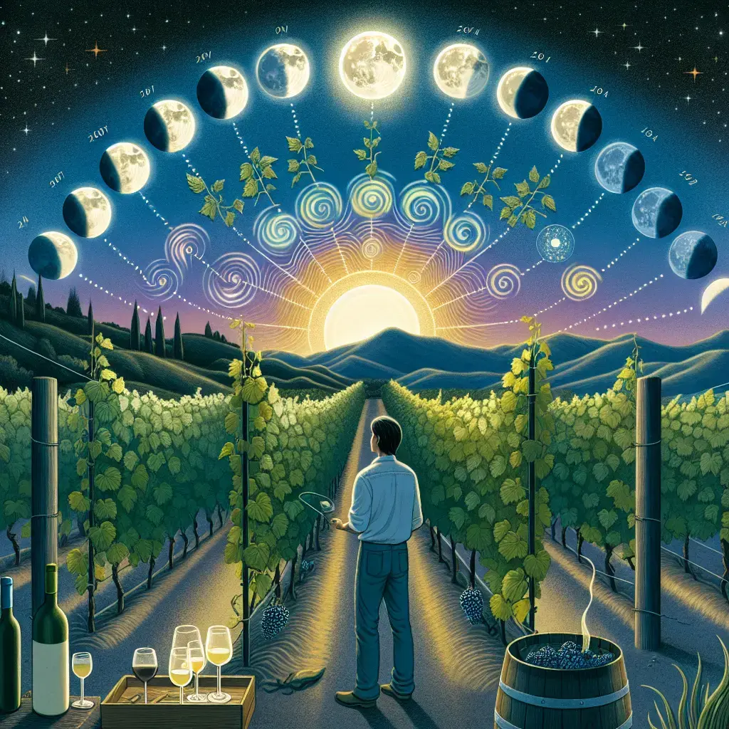 The Role of Lunar Cycles in Biodynamic Wine Production